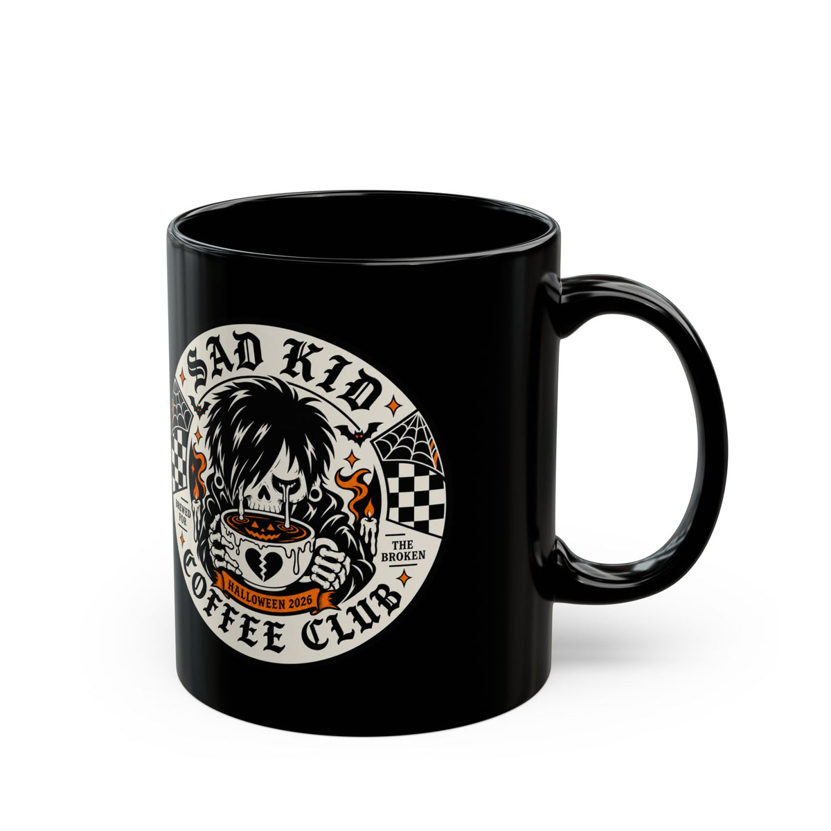 Haunted Sad Kid Mug
