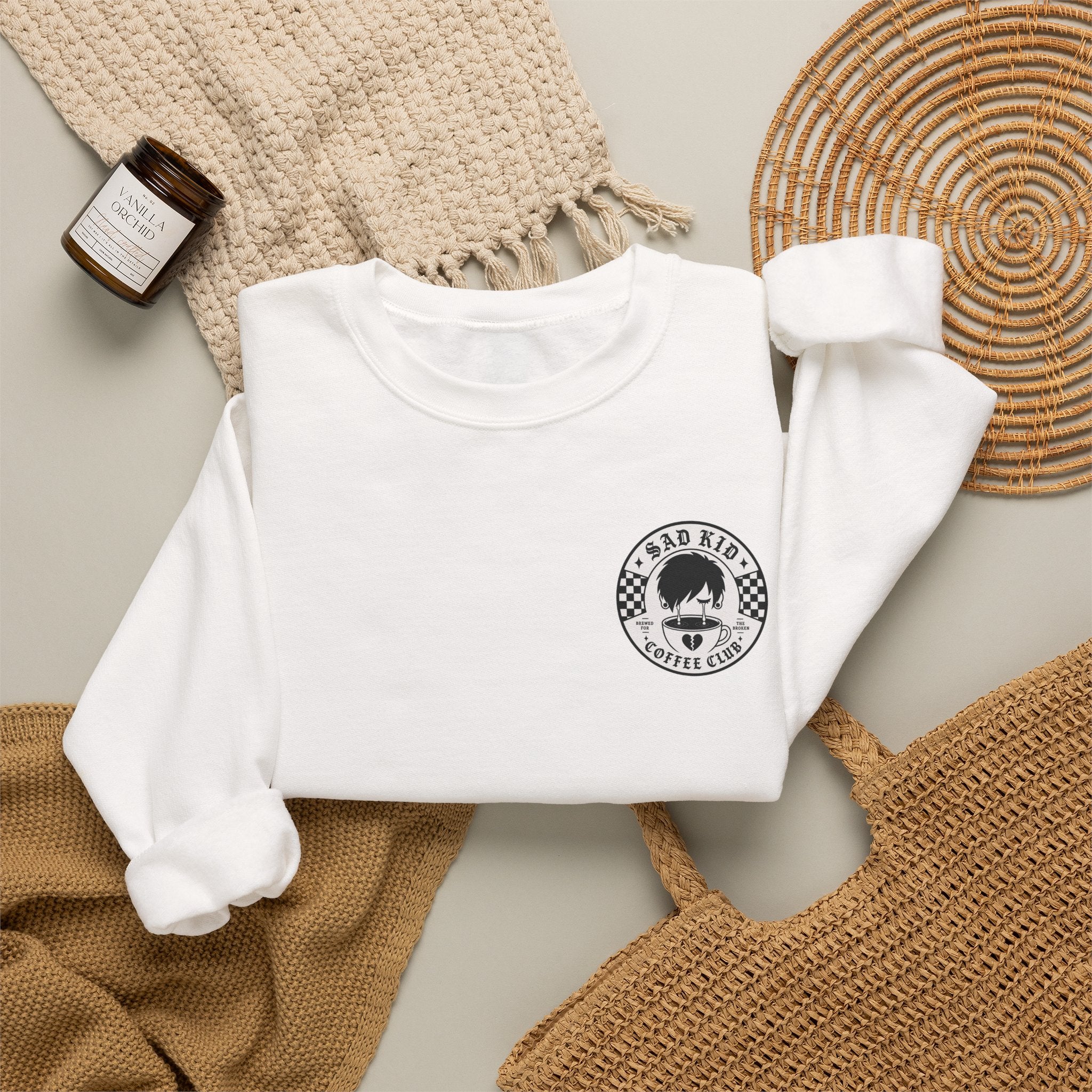 OG Sad Kid Crewneck Sweatshirt