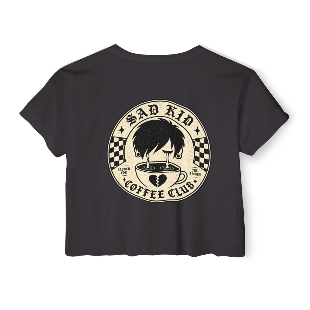 Sad Ladies Coffee Club Crop Tee