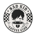 OG Sad Kid Logo Round Vinyl Stickers