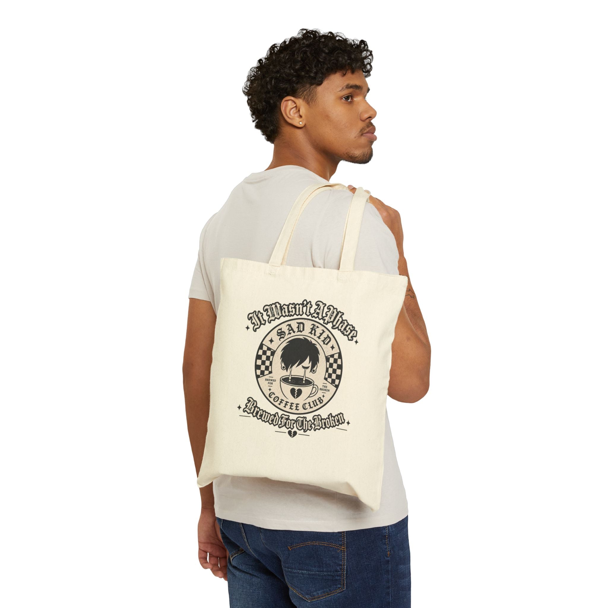 Not A Phase Cotton Canvas Tote Bag
