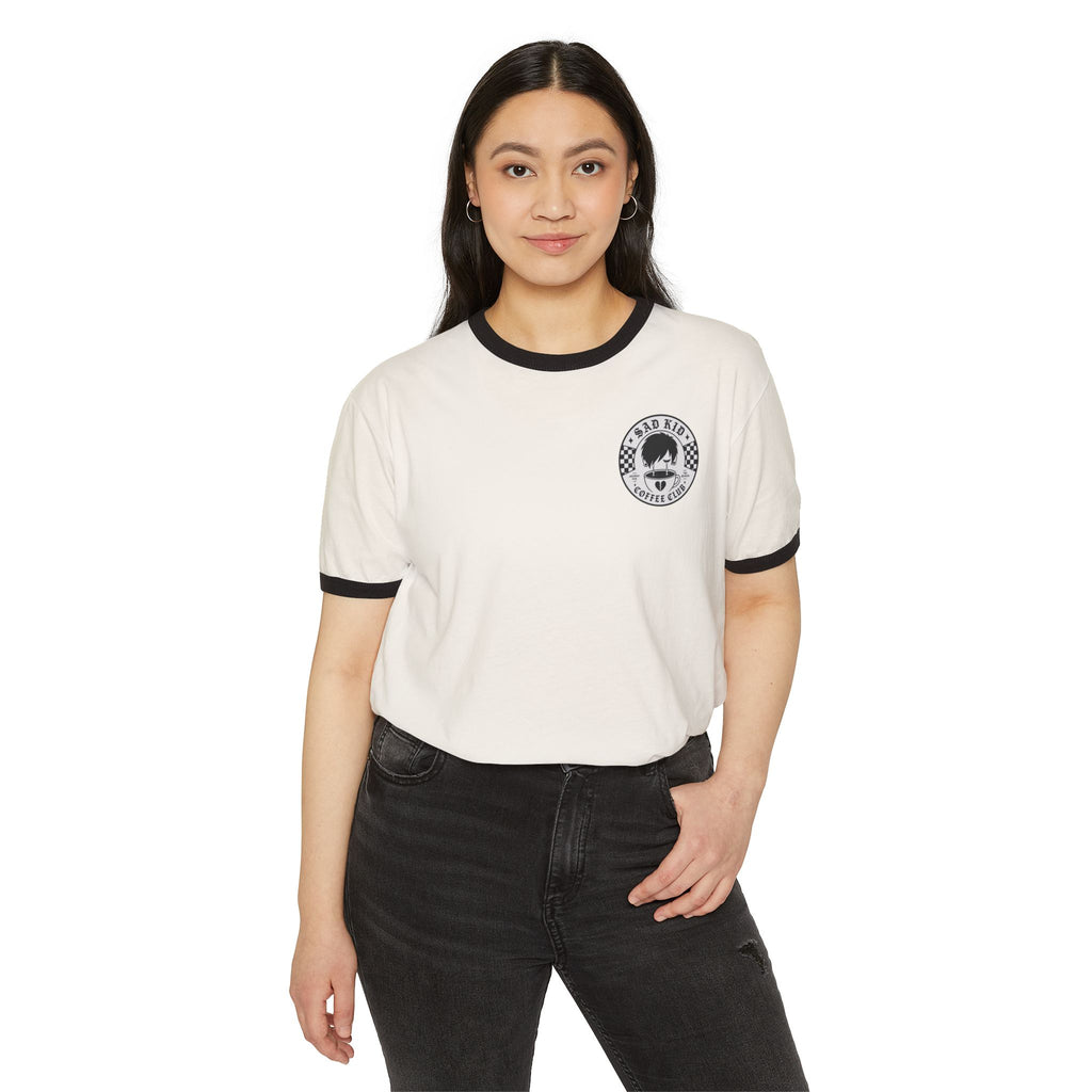 OG Sad Kid Unisex Cotton Ringer T-Shirt