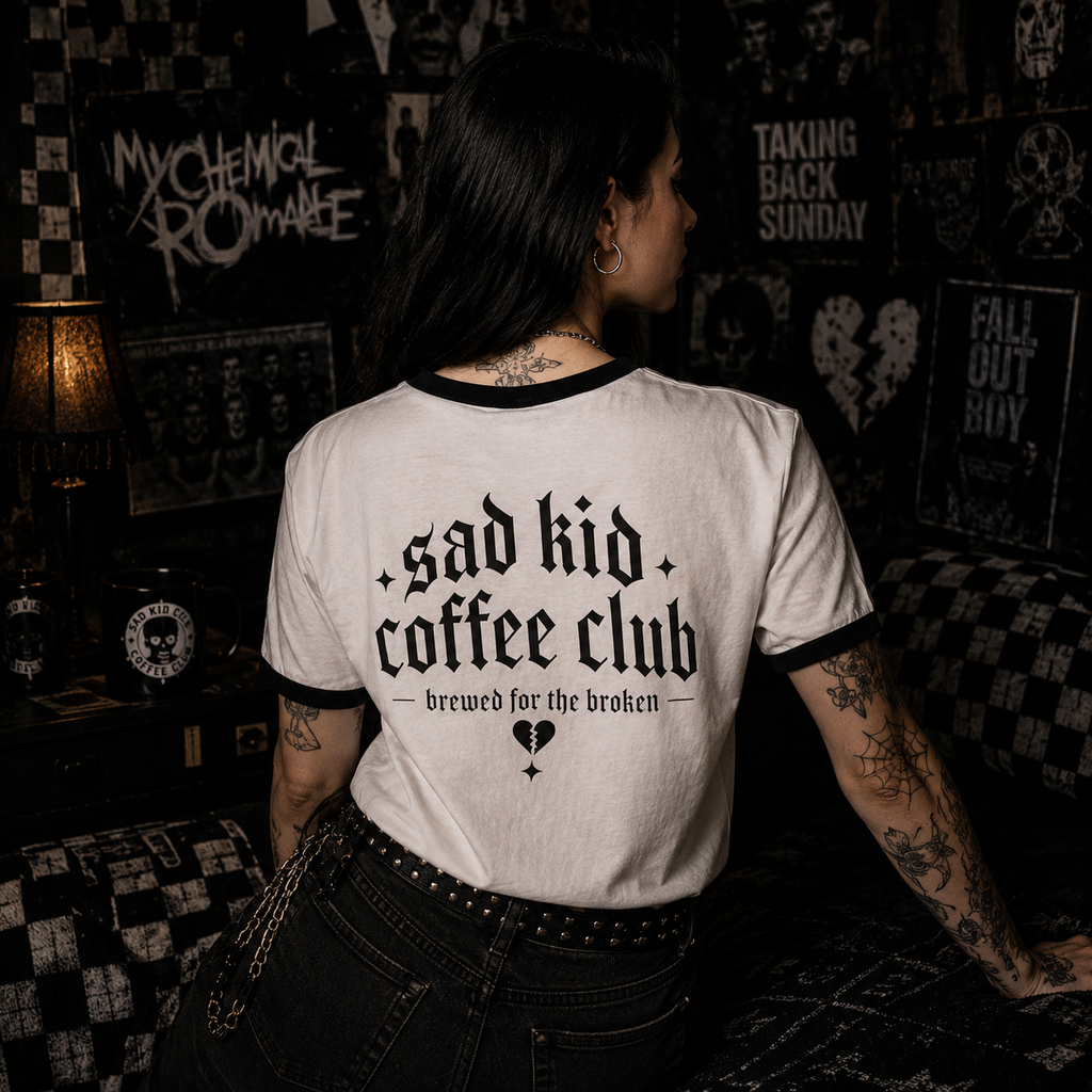 OG Sad Kid Unisex Cotton Ringer T-Shirt