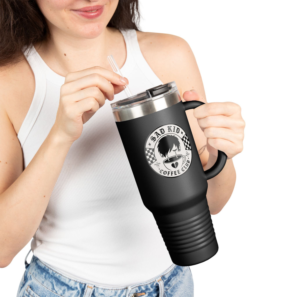 OG Sad Kid Coffee Insulated Travel Mug, 40oz