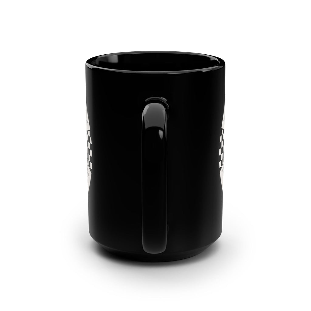OG Sad Kid Black Mug, 15oz