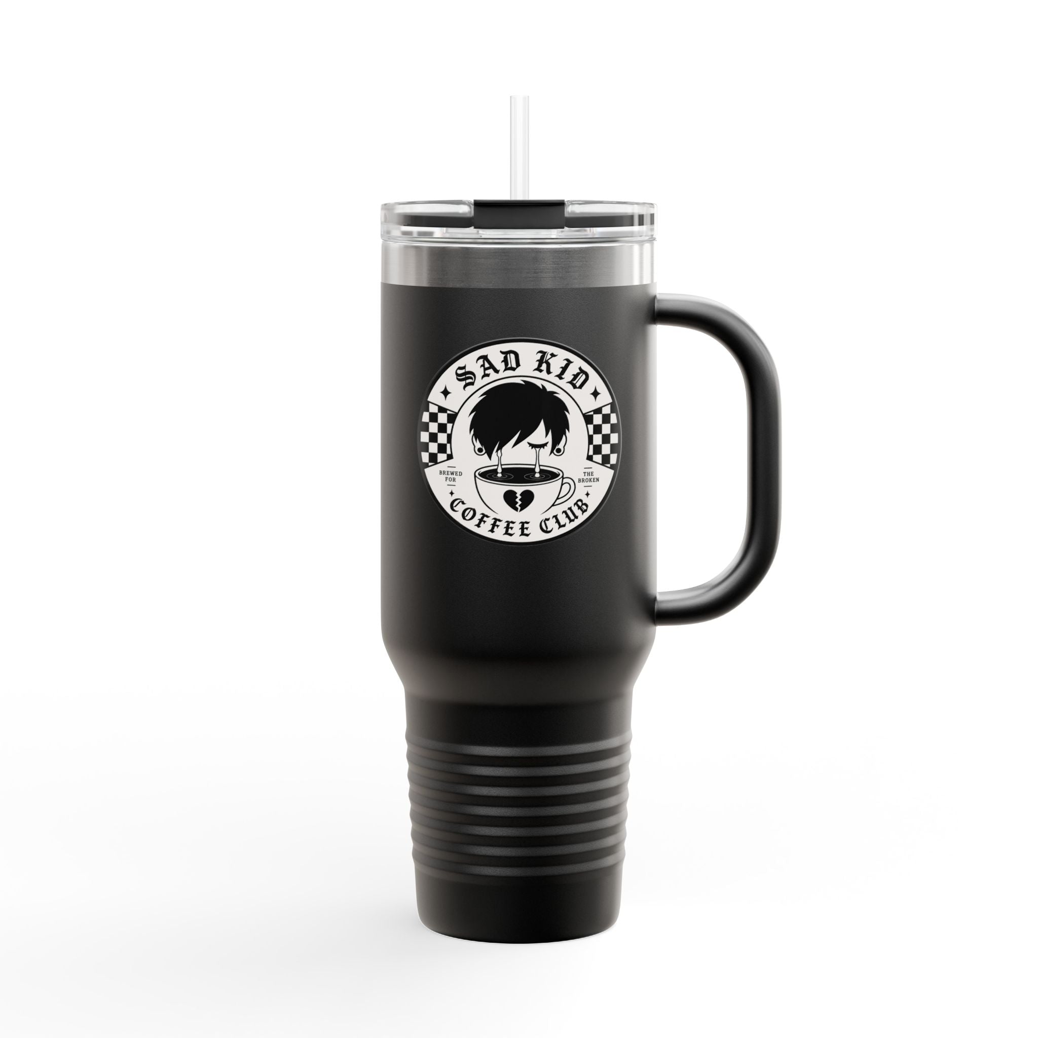 OG Sad Kid Coffee Insulated Travel Mug, 40oz