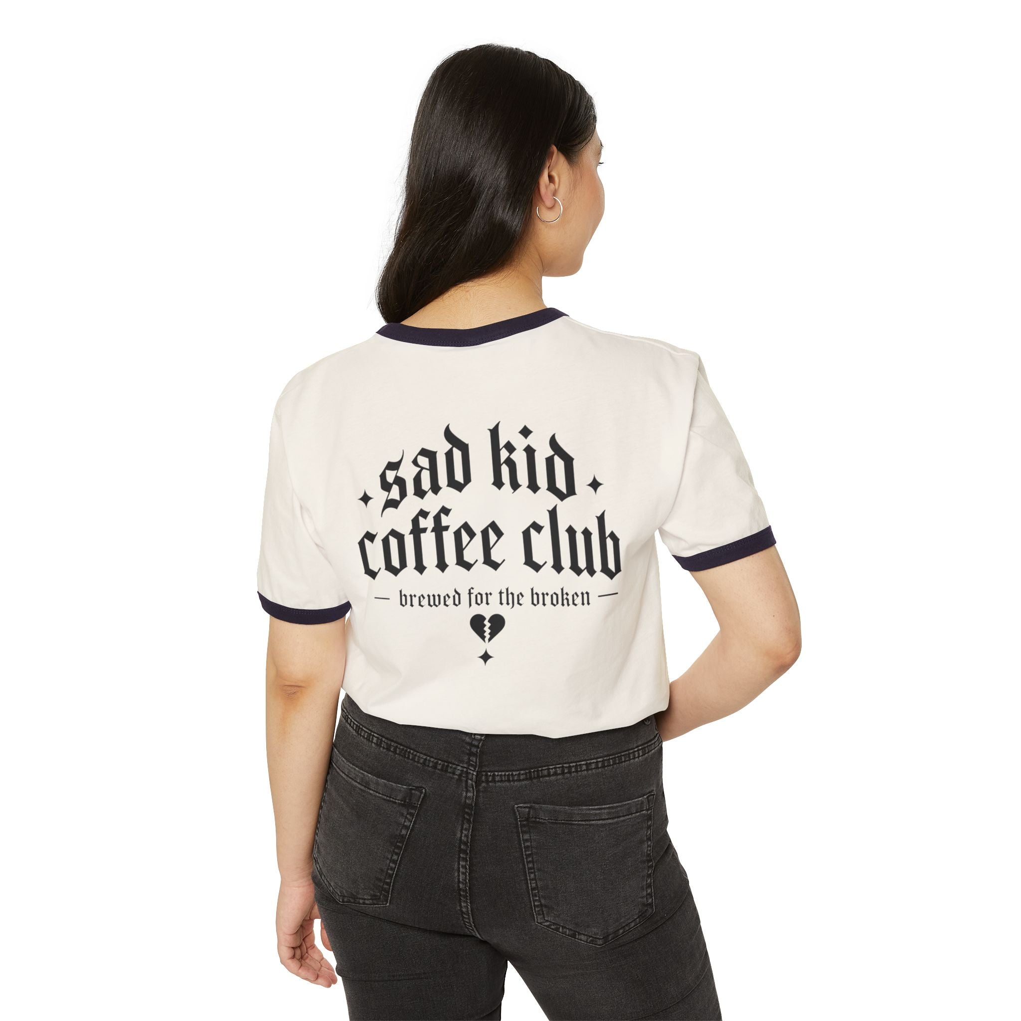 OG Sad Kid Unisex Cotton Ringer T-Shirt