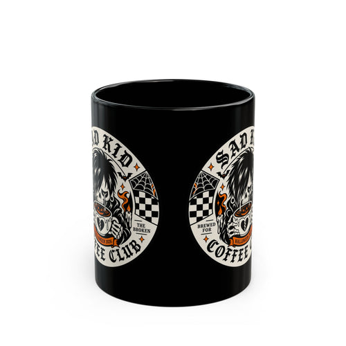 Haunted Sad Kid Mug