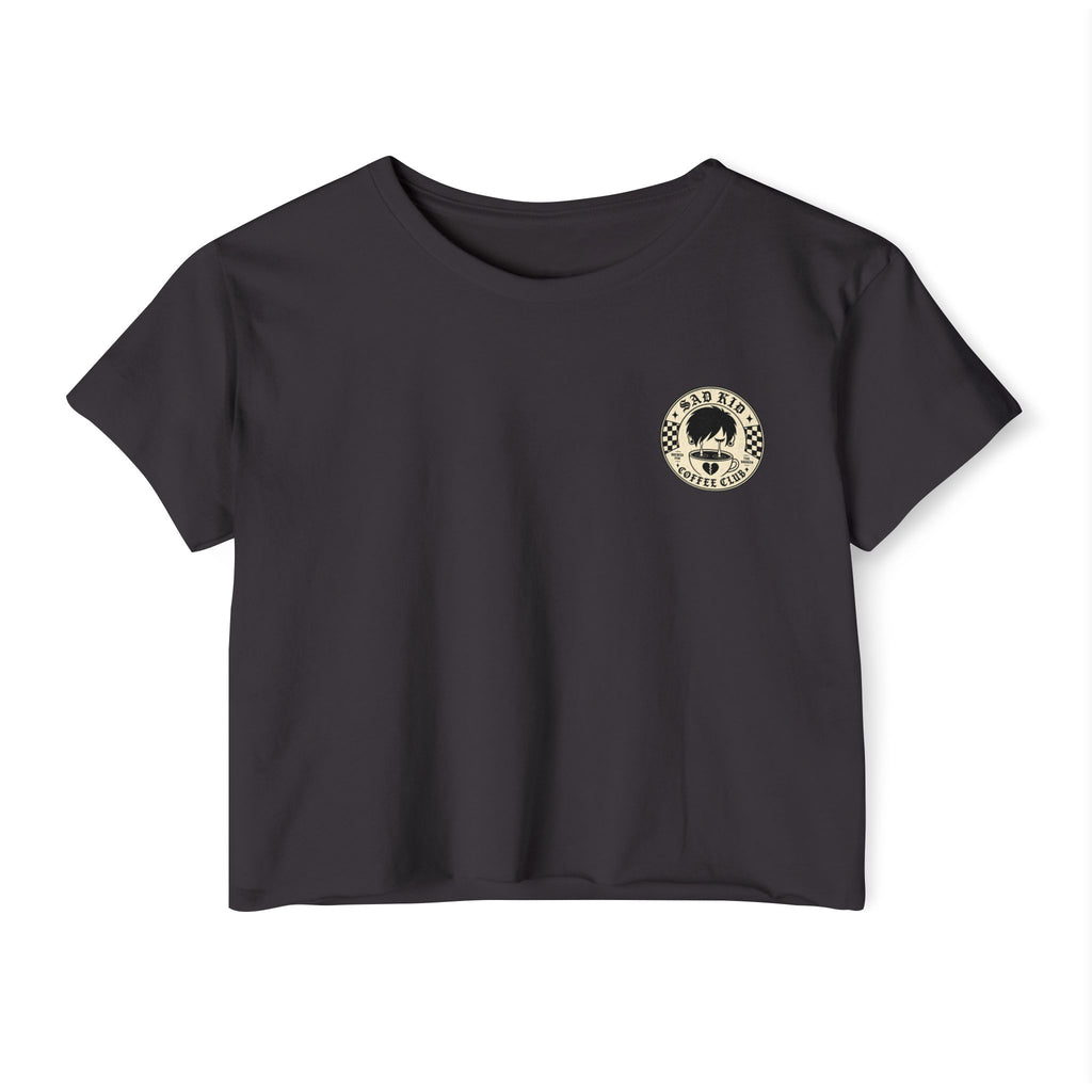 Sad Ladies Coffee Club Crop Tee
