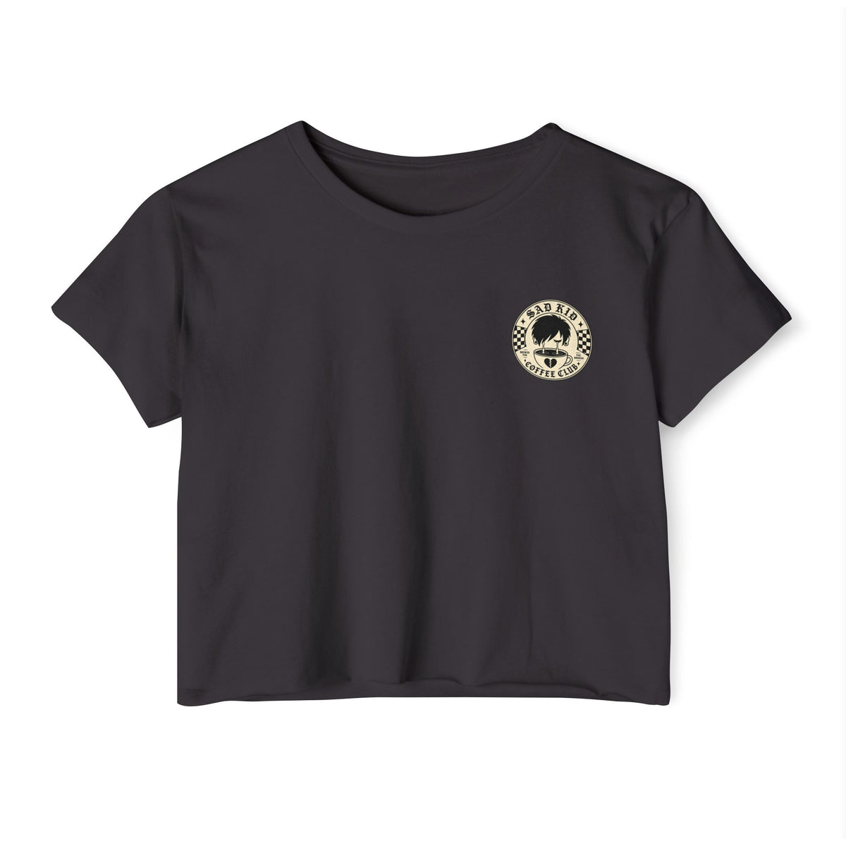 Sad Ladies Coffee Club Crop Tee