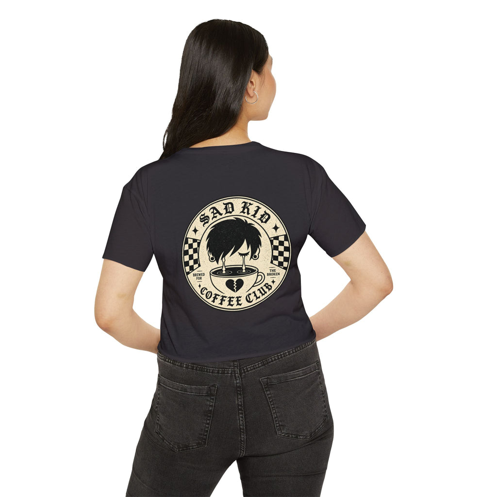 Sad Ladies Coffee Club Crop Tee